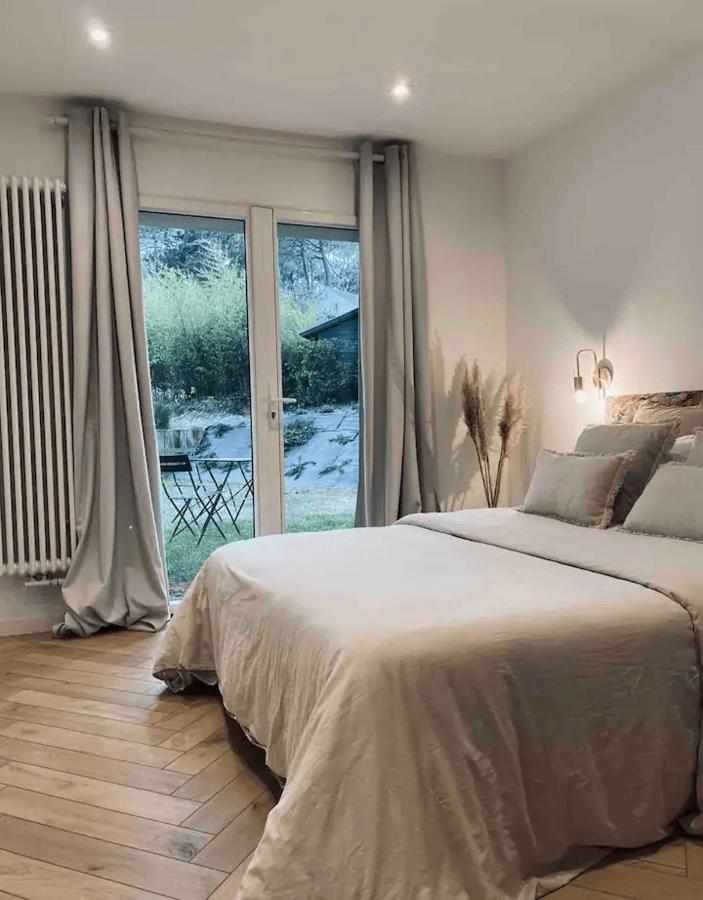 Les Hortensias Chambre Independante Avec Sdb Et Toilettes Privees Dans Une Maison En Foret Proche Du Golf Et De La Plage Entree Independante Avec Acces Prive Le Touquet ภายนอก รูปภาพ