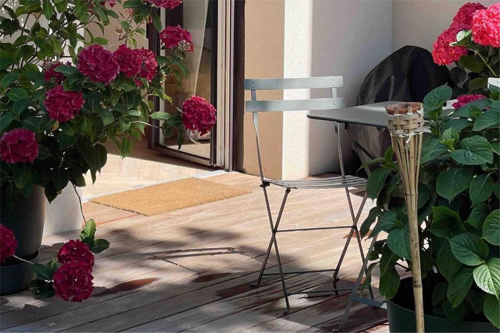 Les Hortensias Chambre Independante Avec Sdb Et Toilettes Privees Dans Une Maison En Foret Proche Du Golf Et De La Plage Entree Independante Avec Acces Prive Le Touquet ภายนอก รูปภาพ